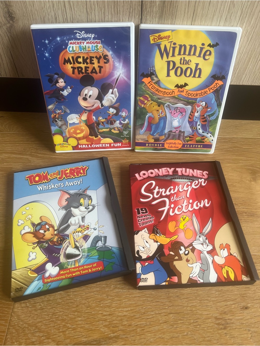 Classic Kids Cartoon DVD Collection – Red, Blue, Purple Cases
